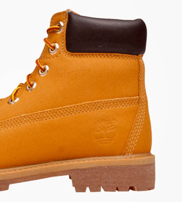 Botas de cuero tintado naranja - Imagen 2