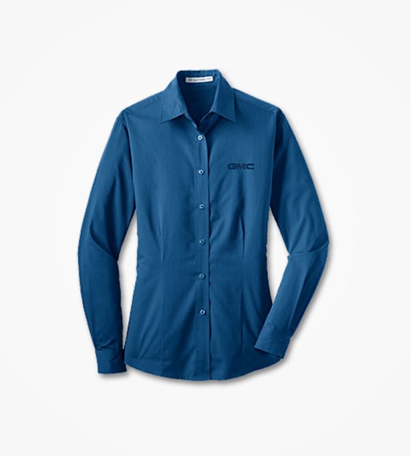 Camisa de invierno azul marino fabricada en seda natural del norte de la India