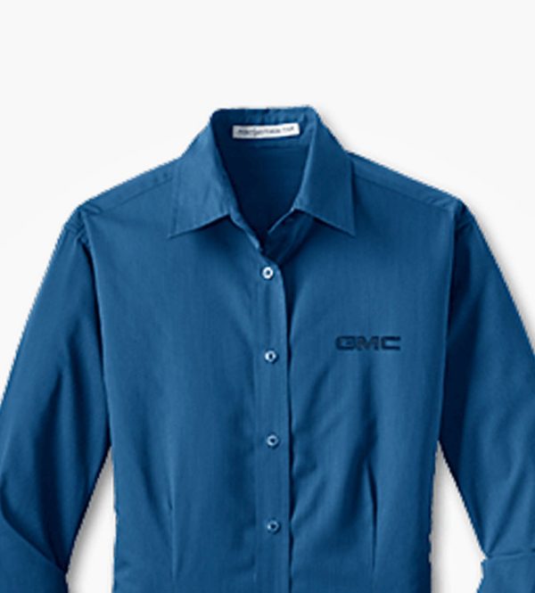 Camisa de invierno azul marino fabricada en seda natural del norte de la India - Imagen 2