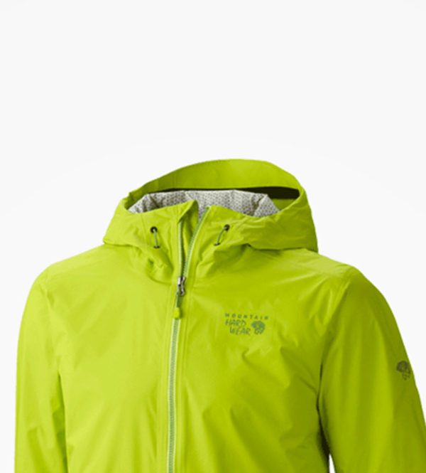 Chaqueta verde eléctrico de invierno - Imagen 3