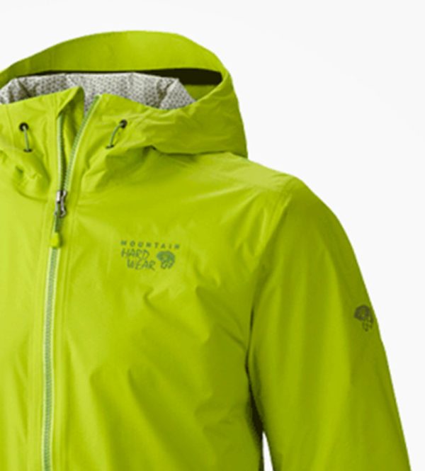 Chaqueta verde eléctrico de invierno - Imagen 2