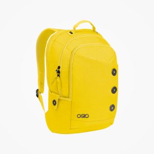 Mochila de ordenador amarilla