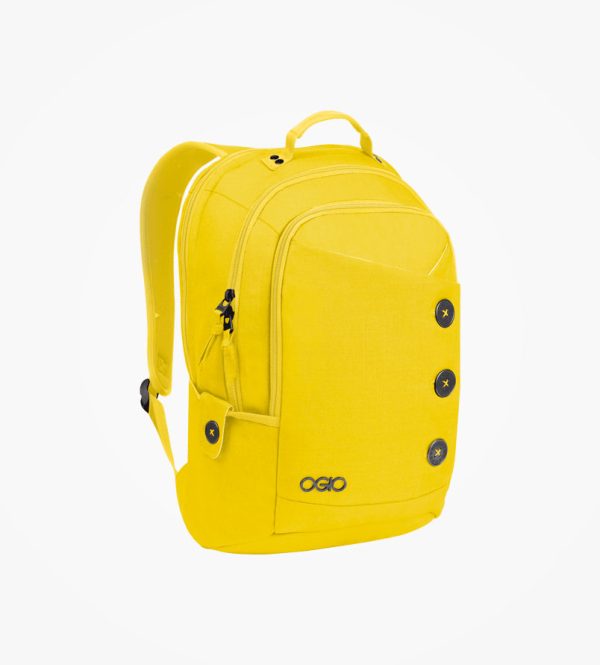 Mochila de ordenador amarilla