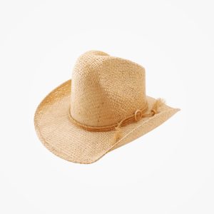 Sombrero de verano hecho de paja